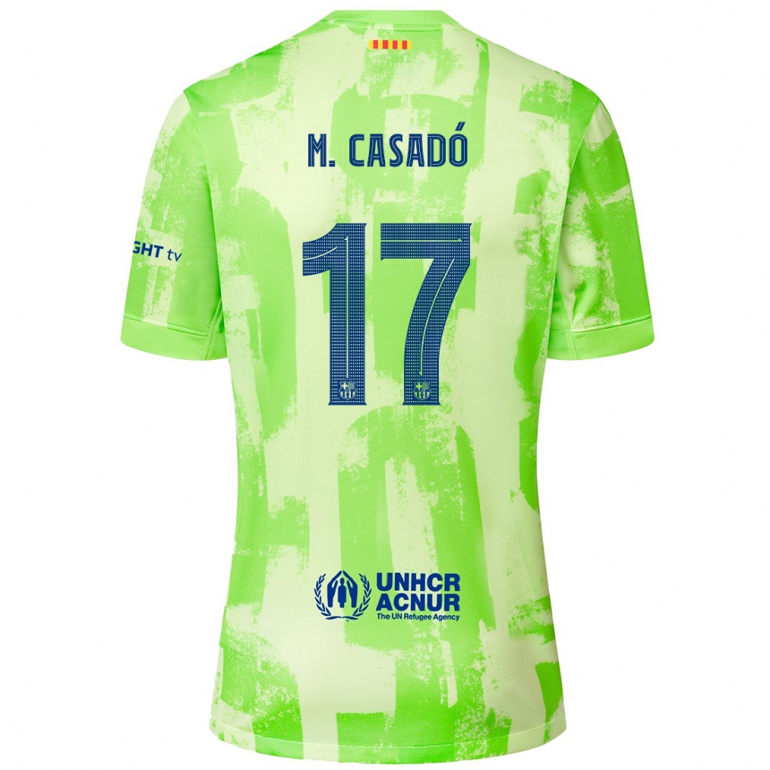 Niño Fútbol Camiseta Marc Casado #17 Lima Equipación Tercera 2024/25 México