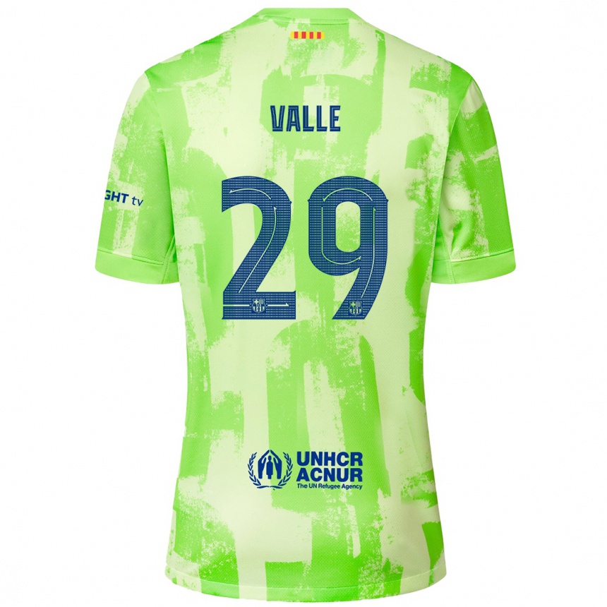 Niño Fútbol Camiseta Álex Valle #29 Lima Equipación Tercera 2024/25 México