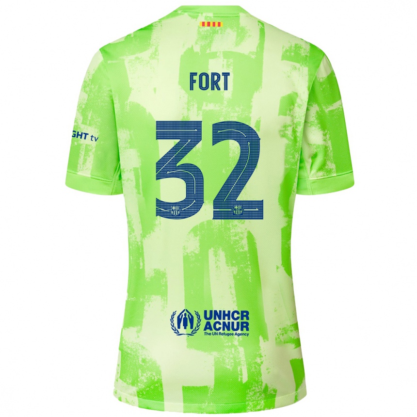 Niño Fútbol Camiseta Héctor Fort #32 Lima Equipación Tercera 2024/25 México