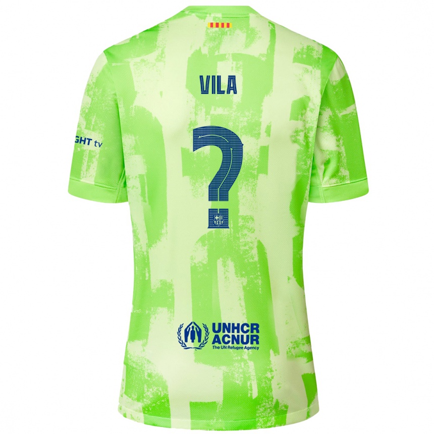 Niño Fútbol Camiseta Manu Vila #0 Lima Equipación Tercera 2024/25 México