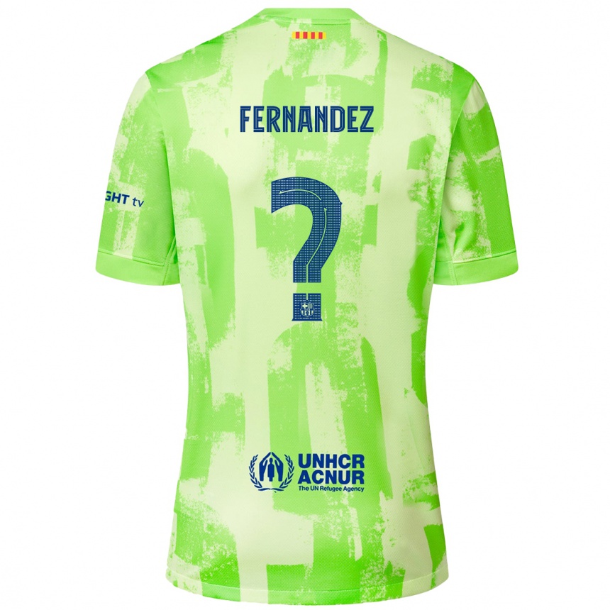 Niño Fútbol Camiseta Pedro Fernández #0 Lima Equipación Tercera 2024/25 México