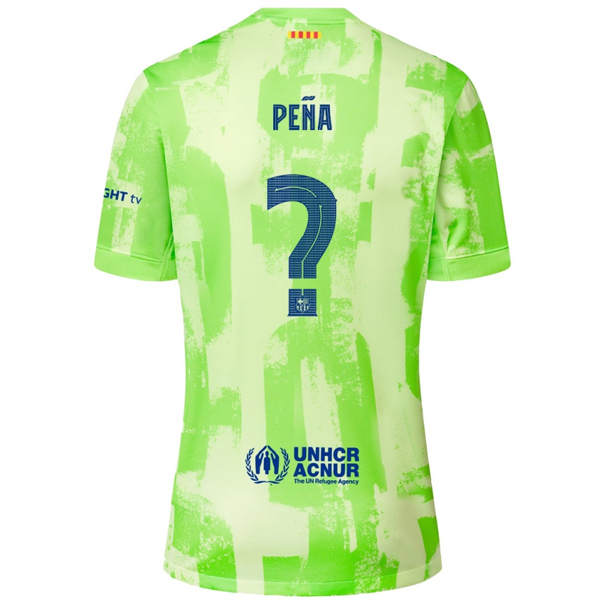 Niño Fútbol Camiseta Pablo Peña #0 Lima Equipación Tercera 2024/25 México