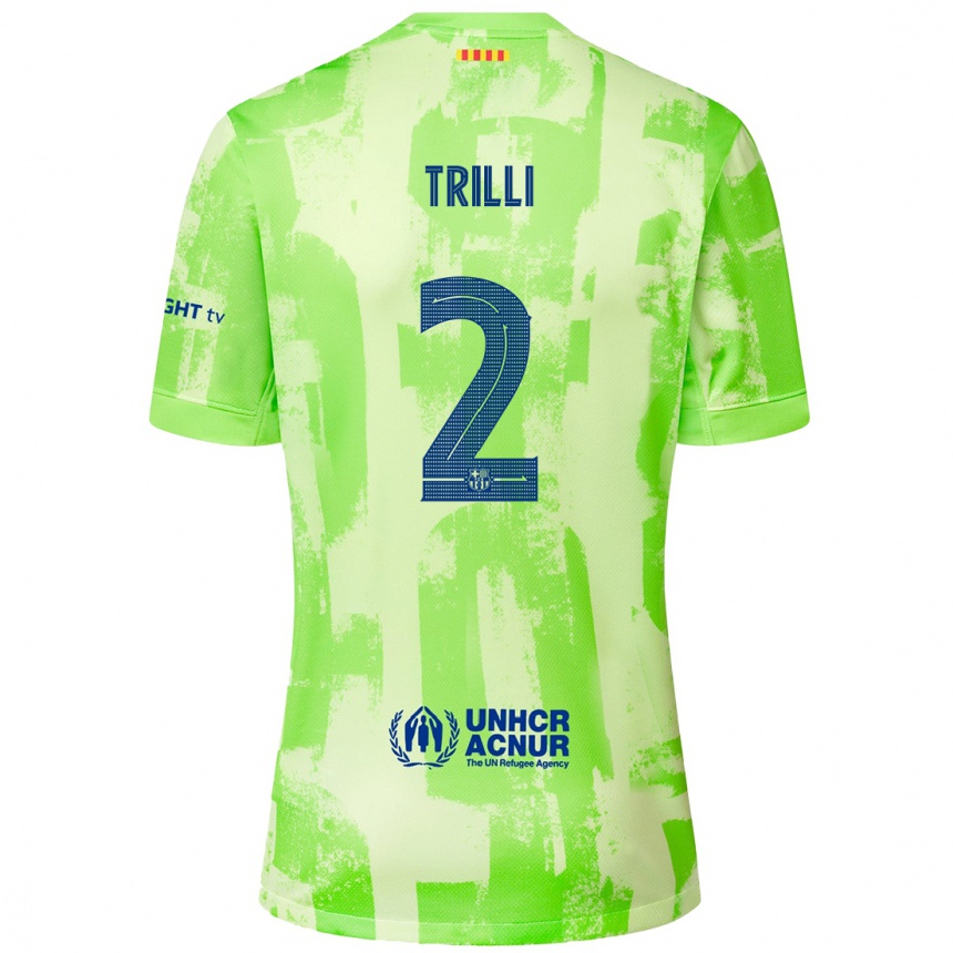 Niño Fútbol Camiseta Trilli #2 Lima Equipación Tercera 2024/25 México