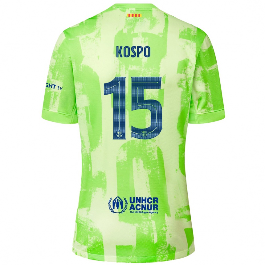 Niño Fútbol Camiseta Eman Kospo #15 Lima Equipación Tercera 2024/25 México