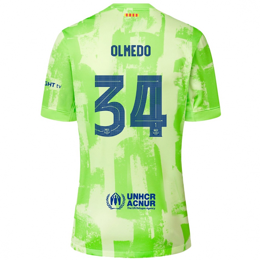 Niño Fútbol Camiseta Alexis Olmedo #34 Lima Equipación Tercera 2024/25 México