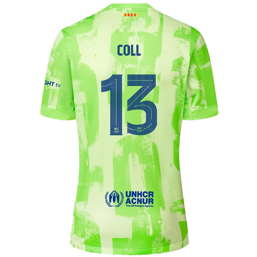 Niño Fútbol Camiseta Cata Coll #13 Lima Equipación Tercera 2024/25 México