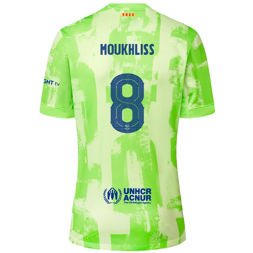 Niño Fútbol Camiseta Moha Moukhliss #8 Lima Equipación Tercera 2024/25 México