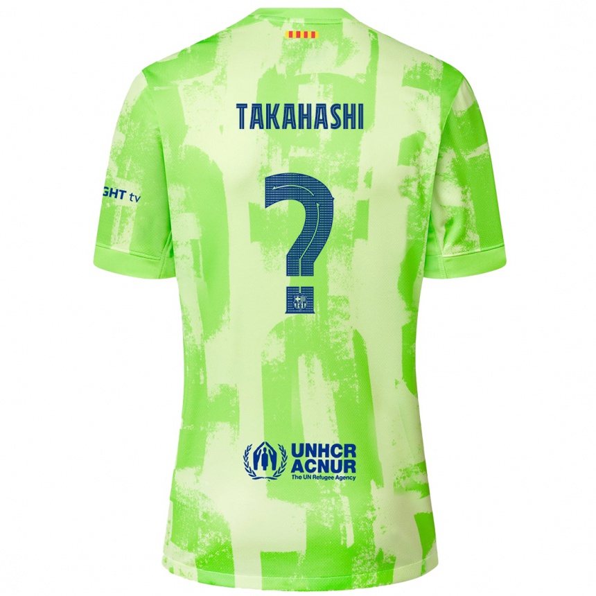 Niño Fútbol Camiseta Niko Takahashi #0 Lima Equipación Tercera 2024/25 México