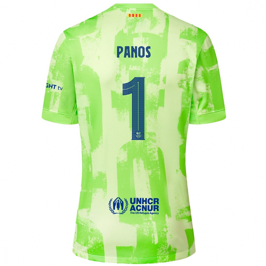 Niño Fútbol Camiseta Sandra Panos #1 Lima Equipación Tercera 2024/25 México