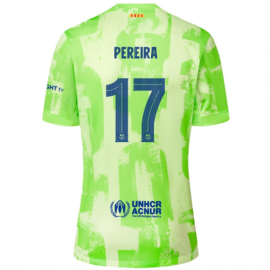 Niño Fútbol Camiseta Andrea Pereira #17 Lima Equipación Tercera 2024/25 México