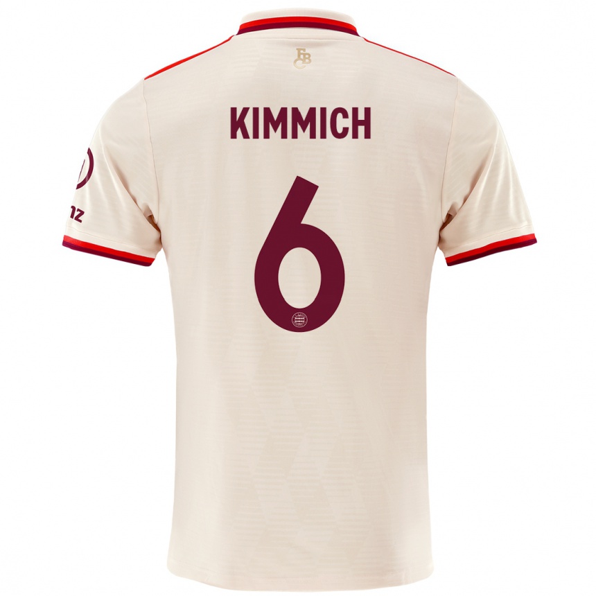 Niño Fútbol Camiseta Joshua Kimmich #6 Lino Equipación Tercera 2024/25 México