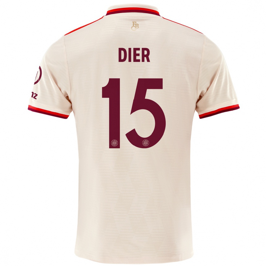 Niño Fútbol Camiseta Eric Dier #15 Lino Equipación Tercera 2024/25 México