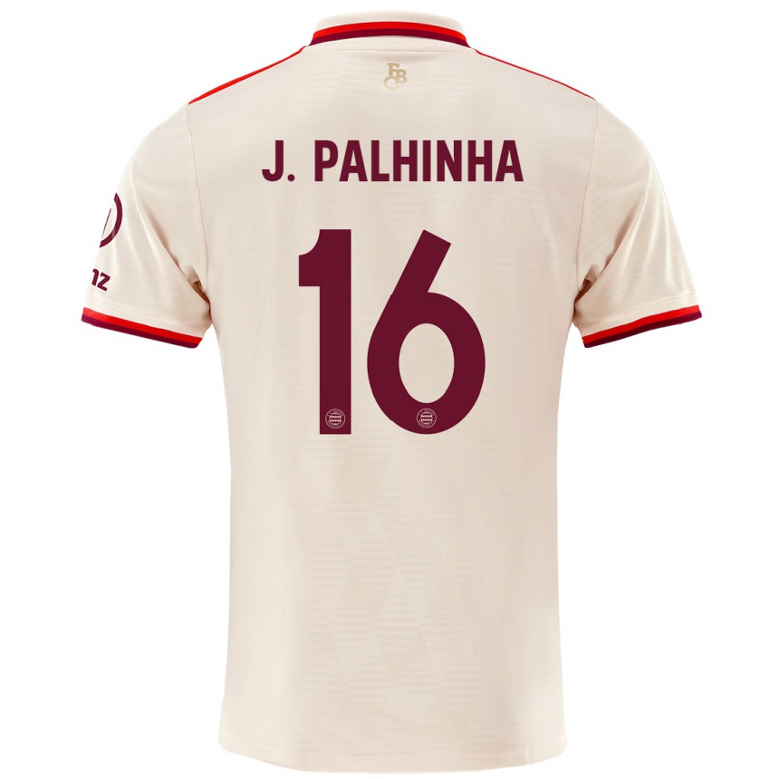 Niño Fútbol Camiseta João Palhinha #16 Lino Equipación Tercera 2024/25 México