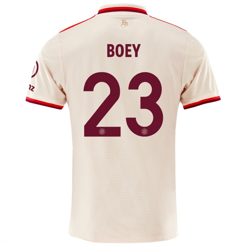 Niño Fútbol Camiseta Sacha Boey #23 Lino Equipación Tercera 2024/25 México