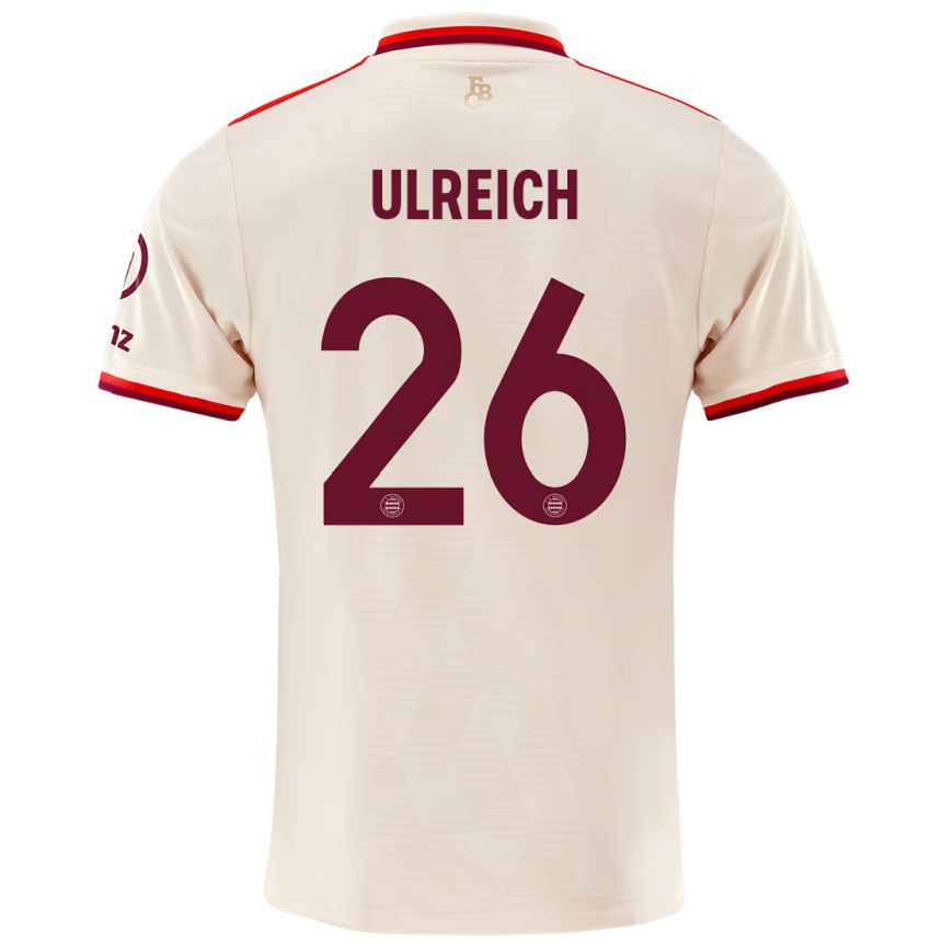 Niño Fútbol Camiseta Sven Ulreich #26 Lino Equipación Tercera 2024/25 México