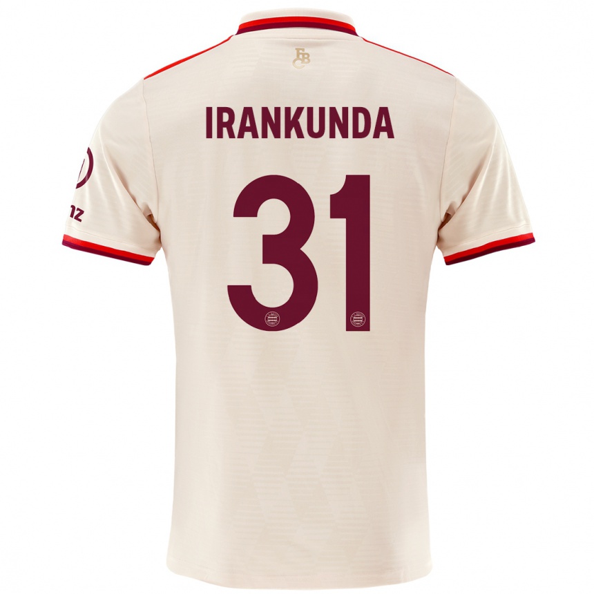 Niño Fútbol Camiseta Nestory Irankunda #31 Lino Equipación Tercera 2024/25 México