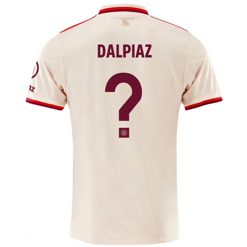 Niño Fútbol Camiseta Magnus Dalpiaz #0 Lino Equipación Tercera 2024/25 México