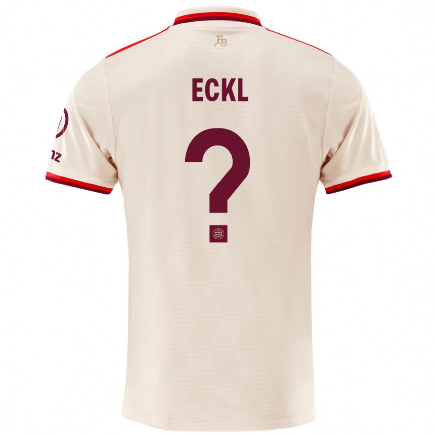 Niño Fútbol Camiseta Jason Eckl #0 Lino Equipación Tercera 2024/25 México