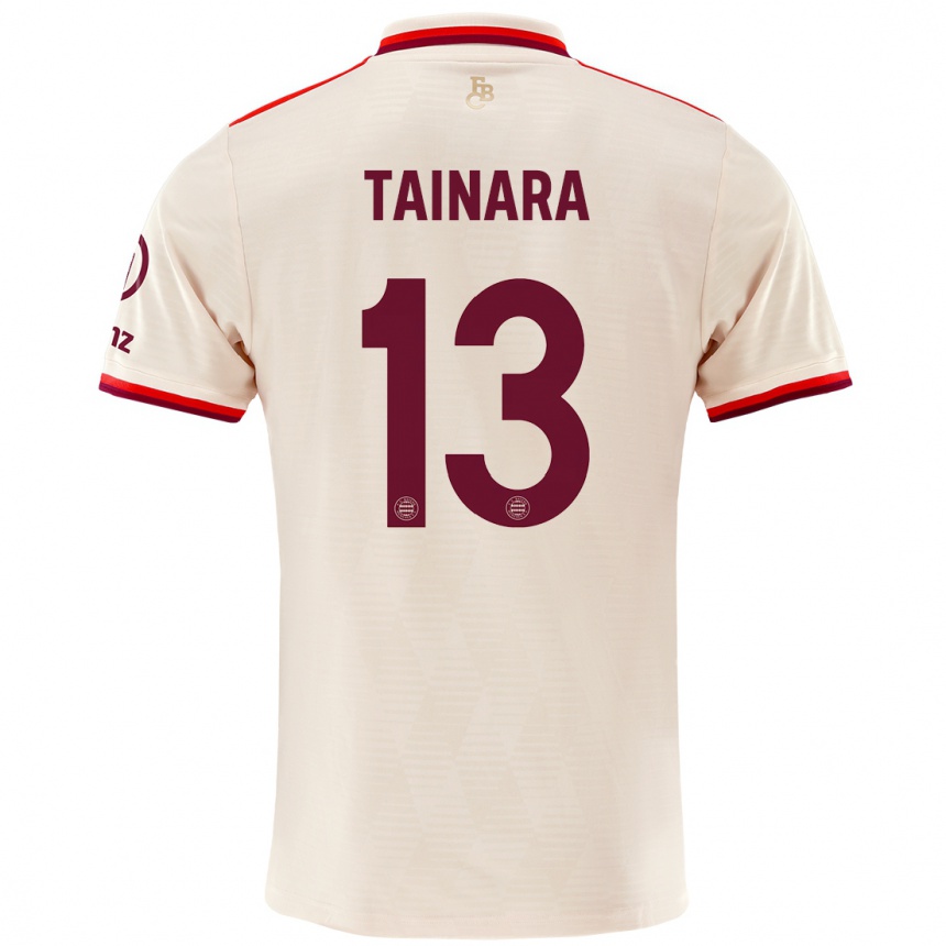 Niño Fútbol Camiseta Tainara #13 Lino Equipación Tercera 2024/25 México