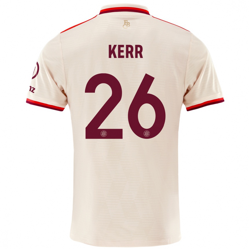 Niño Fútbol Camiseta Samantha Kerr #26 Lino Equipación Tercera 2024/25 México