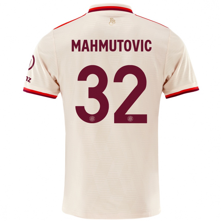 Niño Fútbol Camiseta Ena Mahmutovic #32 Lino Equipación Tercera 2024/25 México