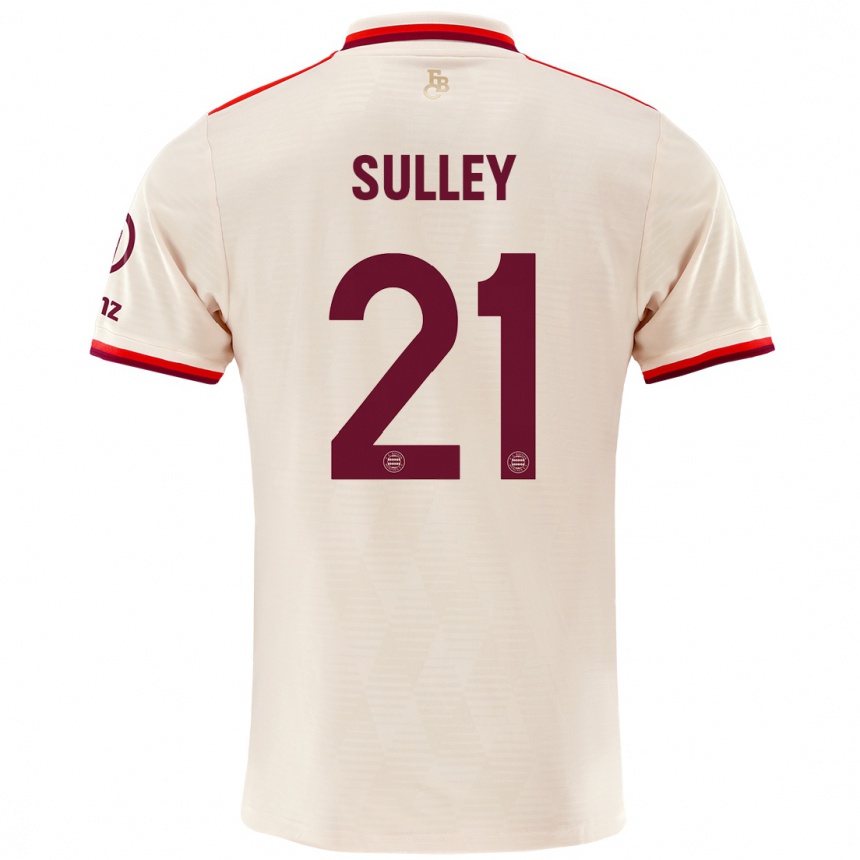 Niño Fútbol Camiseta Williams Baffour Sulley #21 Lino Equipación Tercera 2024/25 México