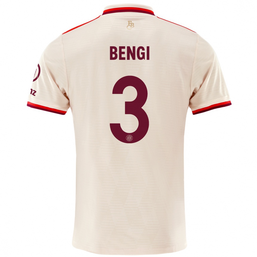 Niño Fútbol Camiseta Kaan Bengi #3 Lino Equipación Tercera 2024/25 México