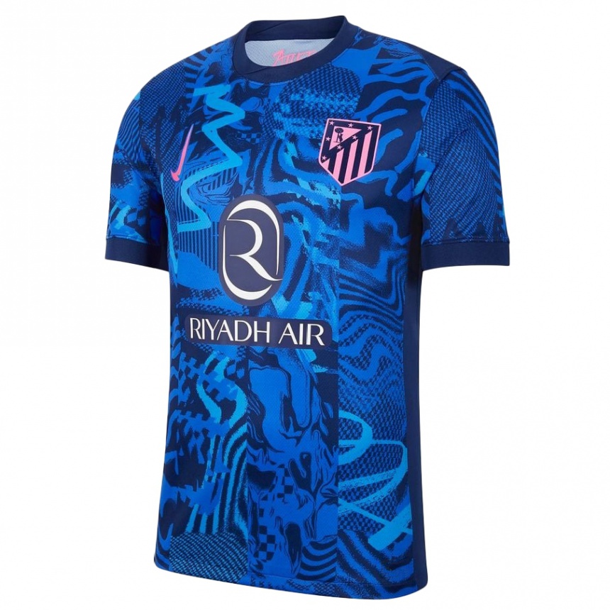 Niño Fútbol Camiseta Jose Maria Gimenez #2 Azul Real Equipación Tercera 2024/25 México