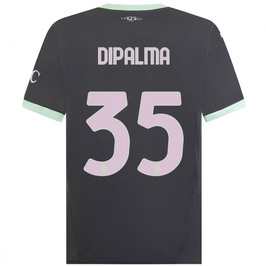 Niño Fútbol Camiseta Matteo Dipalma #35 Gris Equipación Tercera 2024/25 México