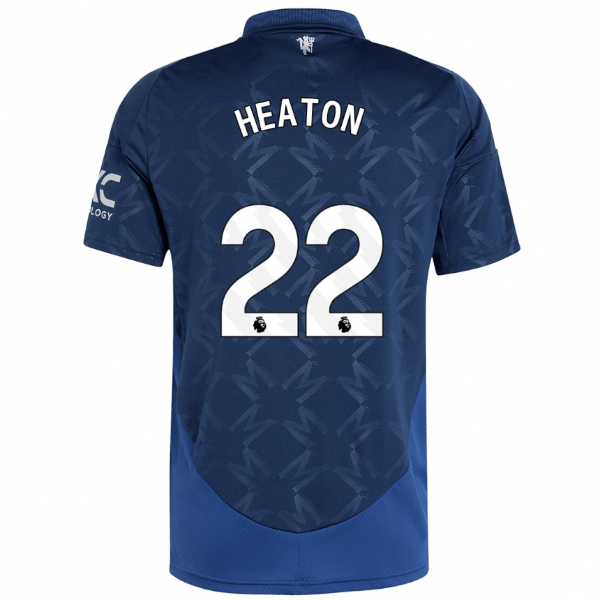 Hombre Fútbol Camiseta Tom Heaton #22 Índigo 2ª Equipación 2024/25 México