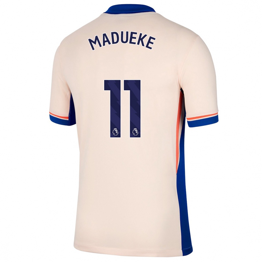 Hombre Fútbol Camiseta Noni Madueke #11 Beige Claro 2ª Equipación 2024/25 México