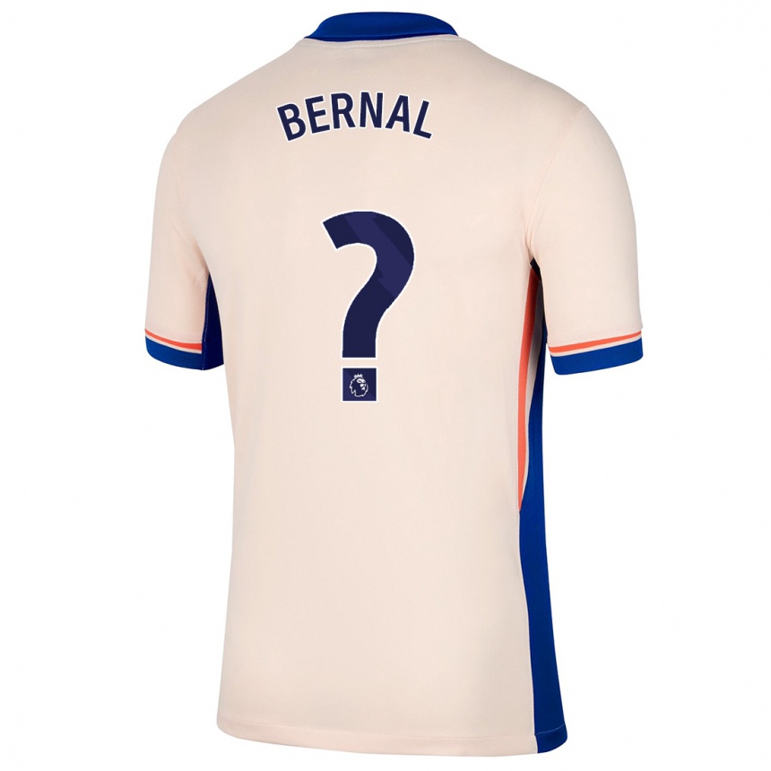 Hombre Fútbol Camiseta Freddy Bernal #0 Beige Claro 2ª Equipación 2024/25 México