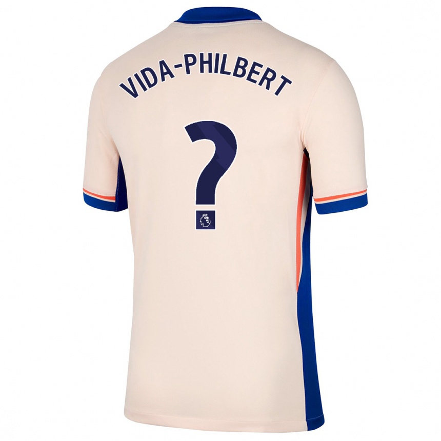 Hombre Fútbol Camiseta Joel Vida-Philbert #0 Beige Claro 2ª Equipación 2024/25 México