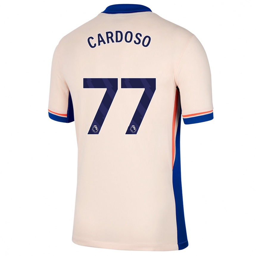 Hombre Fútbol Camiseta Leo Cardoso #77 Beige Claro 2ª Equipación 2024/25 México