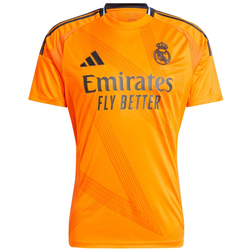 Hombre Fútbol Camiseta Kylian Mbappe #9 Naranja 2ª Equipación 2024/25 México