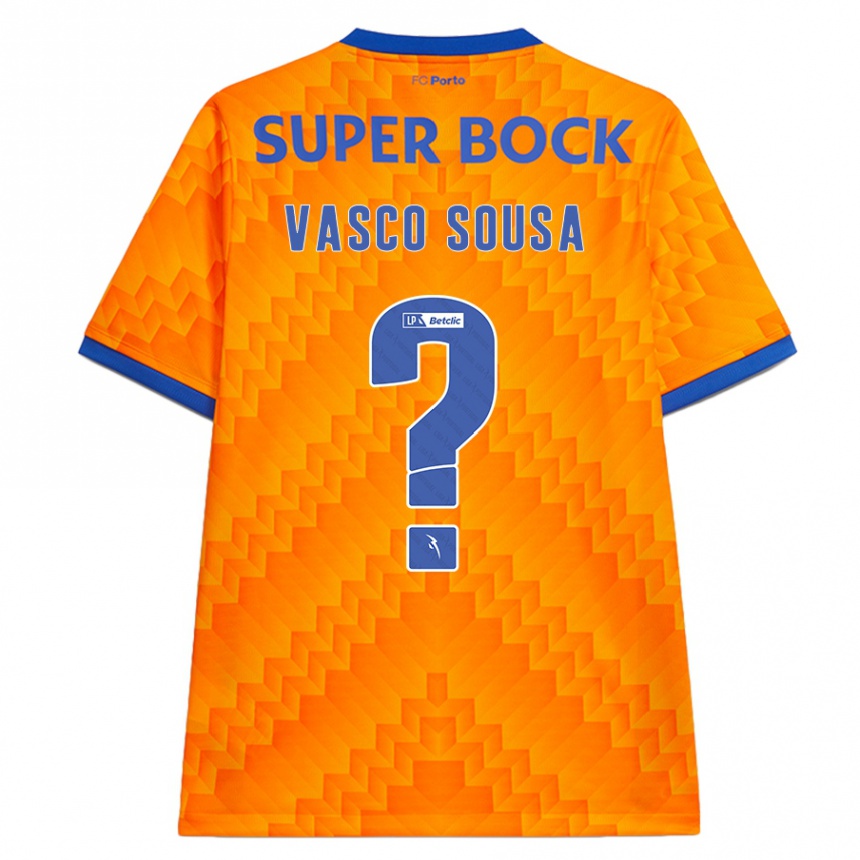 Hombre Fútbol Camiseta Vasco Sousa #0 Naranja 2ª Equipación 2024/25 México