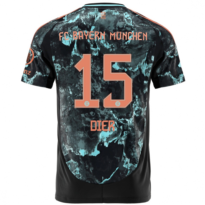 Hombre Fútbol Camiseta Eric Dier #15 Negro 2ª Equipación 2024/25 México