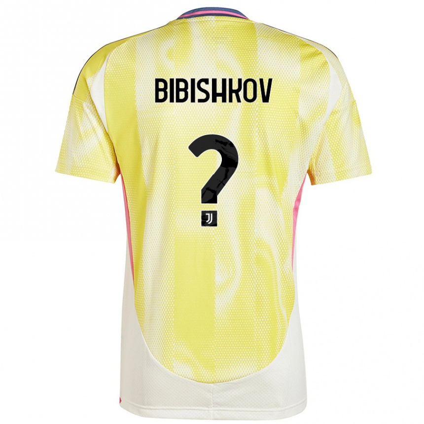 Hombre Fútbol Camiseta Marsel Bibishkov #0 Amarillo Solar 2ª Equipación 2024/25 México