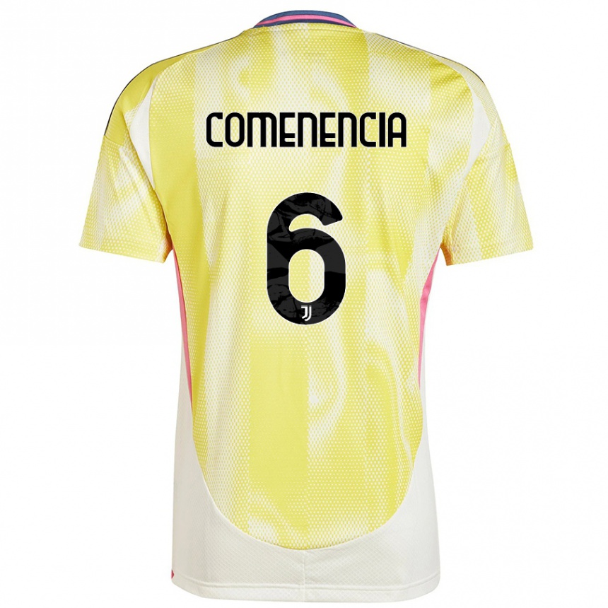 Hombre Fútbol Camiseta Livano Comenencia #6 Amarillo Solar 2ª Equipación 2024/25 México