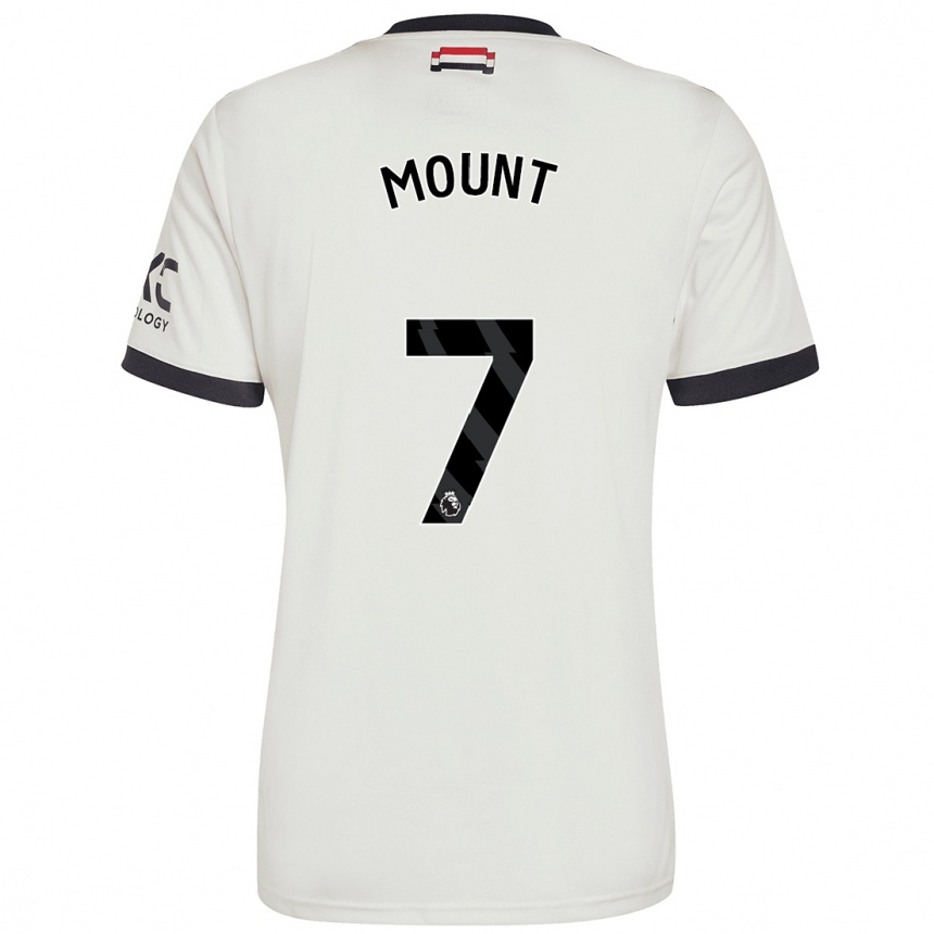 Hombre Fútbol Camiseta Mason Mount #7 Blanquecino Equipación Tercera 2024/25 México