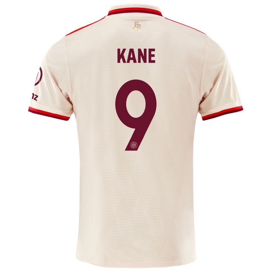 Hombre Fútbol Camiseta Harry Kane #9 Lino Equipación Tercera 2024/25 México