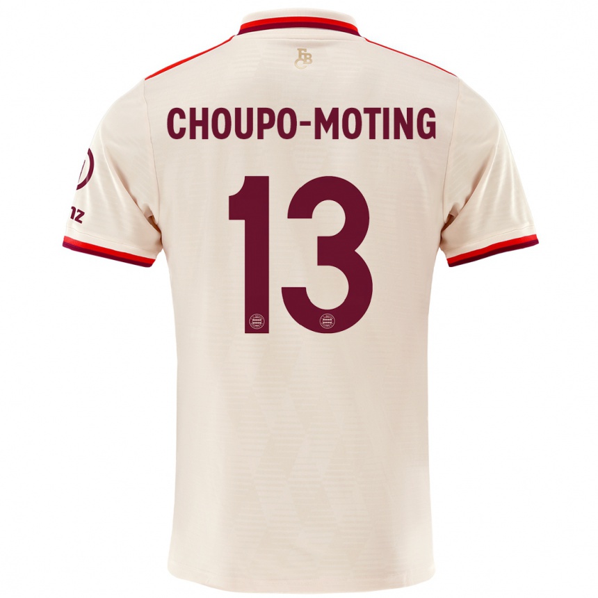 Hombre Fútbol Camiseta Eric Maxim Choupo-Moting #13 Lino Equipación Tercera 2024/25 México