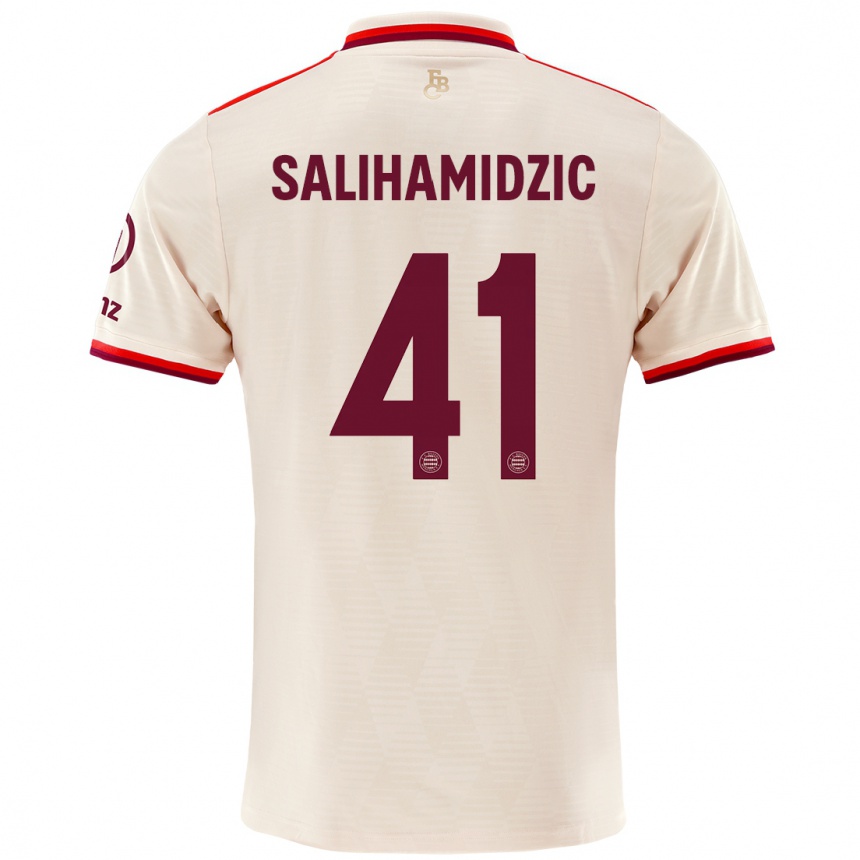 Hombre Fútbol Camiseta Nick Salihamidzic #41 Lino Equipación Tercera 2024/25 México