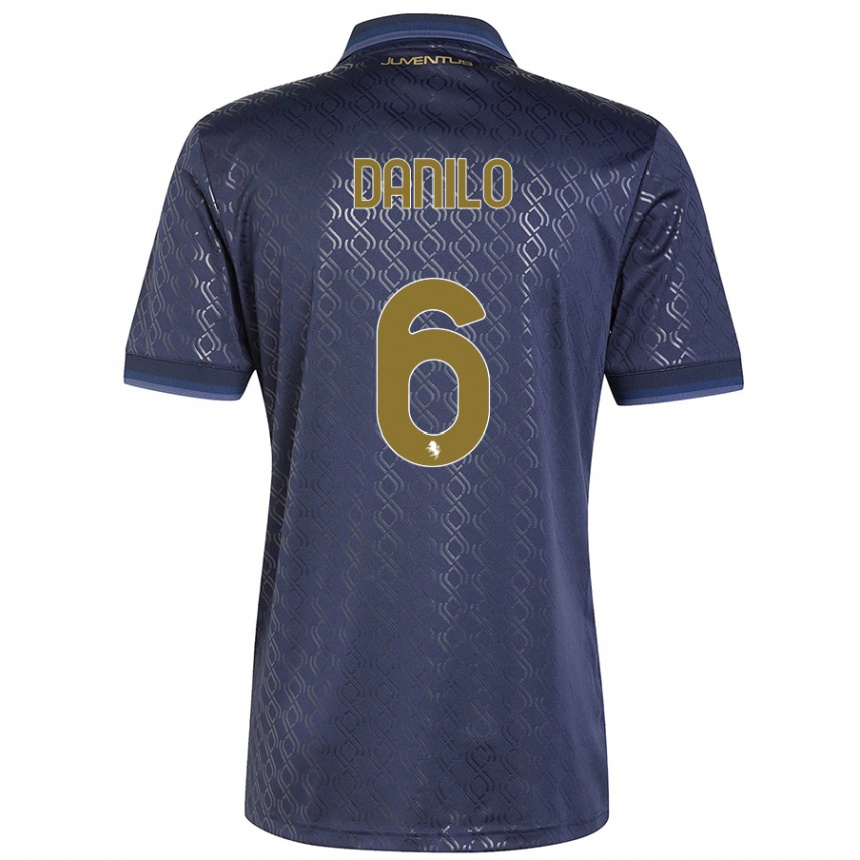 Hombre Fútbol Camiseta Danilo #6 Azul Marino Equipación Tercera 2024/25 México