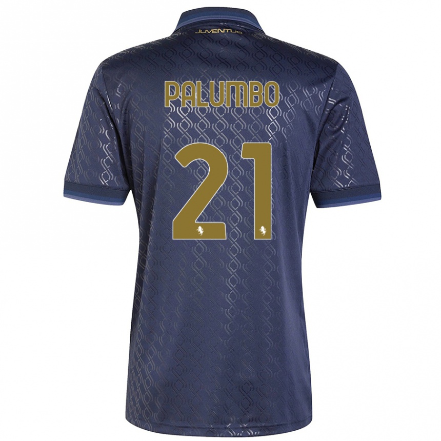 Hombre Fútbol Camiseta Martin Palumbo #21 Azul Marino Equipación Tercera 2024/25 México