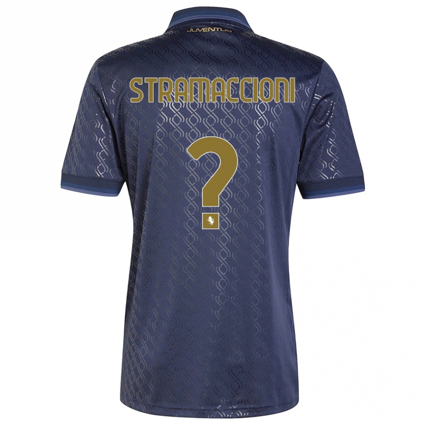 Hombre Fútbol Camiseta Diego Stramaccioni #0 Azul Marino Equipación Tercera 2024/25 México