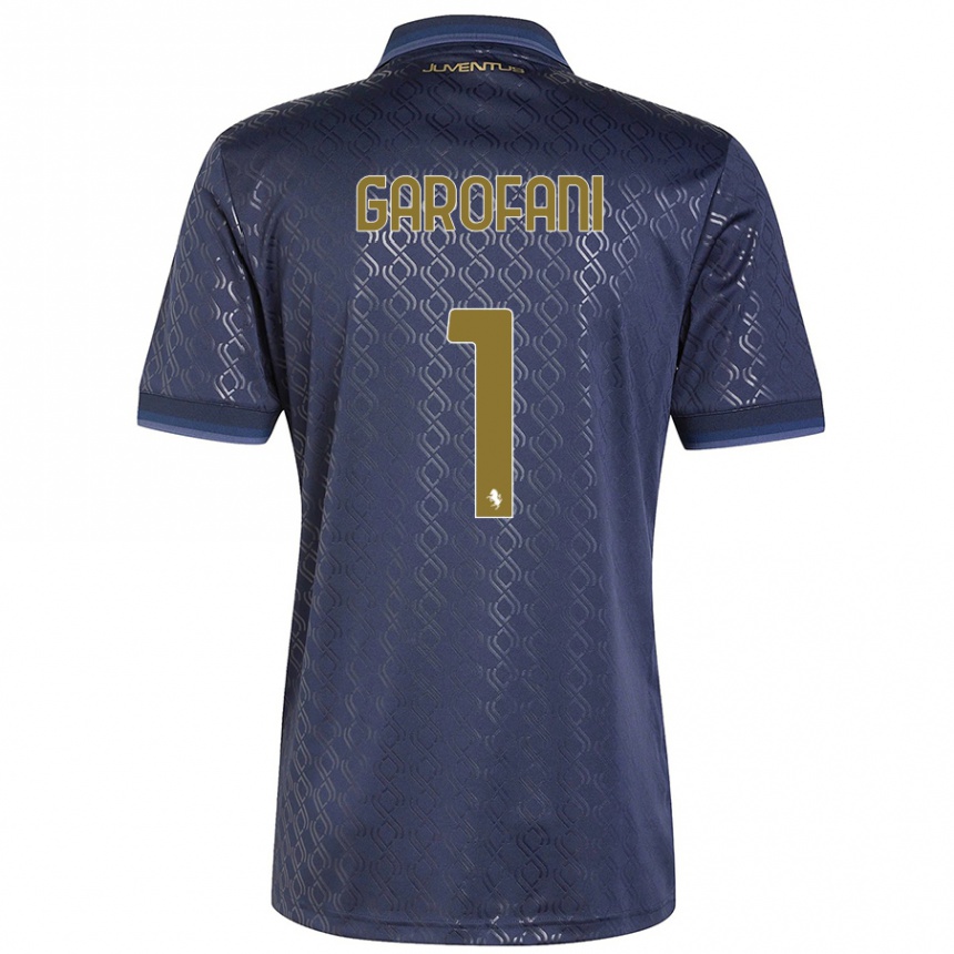 Hombre Fútbol Camiseta Giovanni Garofani #1 Azul Marino Equipación Tercera 2024/25 México