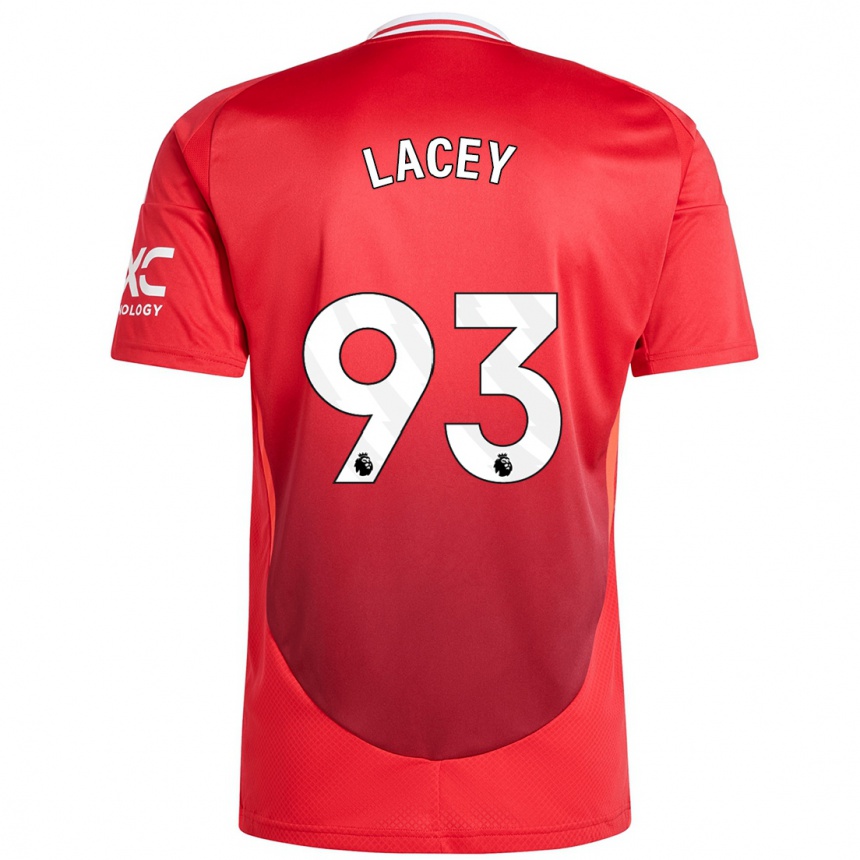 Mujer Fútbol Camiseta Shea Lacey #93 Rojo Brillante 1ª Equipación 2024/25 México