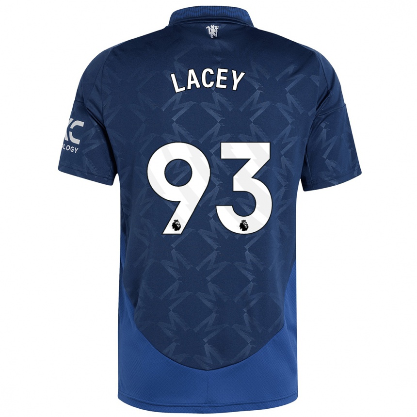 Mujer Fútbol Camiseta Shea Lacey #93 Índigo 2ª Equipación 2024/25 México