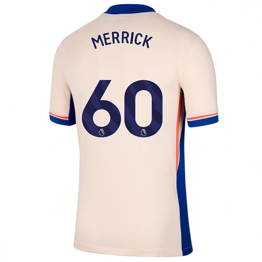 Mujer Fútbol Camiseta Max Merrick #60 Beige Claro 2ª Equipación 2024/25 México